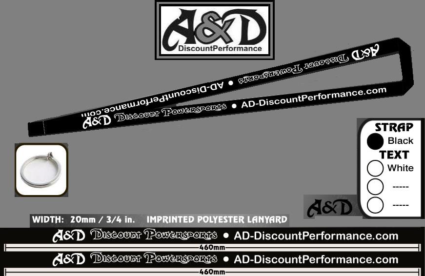 A&D Discount Performance Key Lanyard