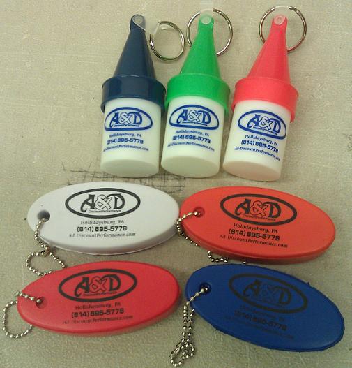 A&D Discount Performance Floating Key Chain Lanyards & Spark Plug Holders